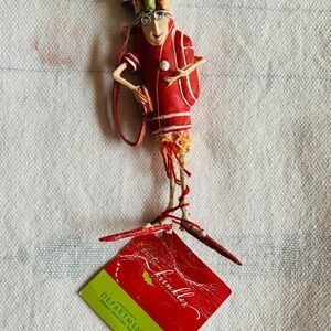 🆕Department 56 Red Christmas Ornament
